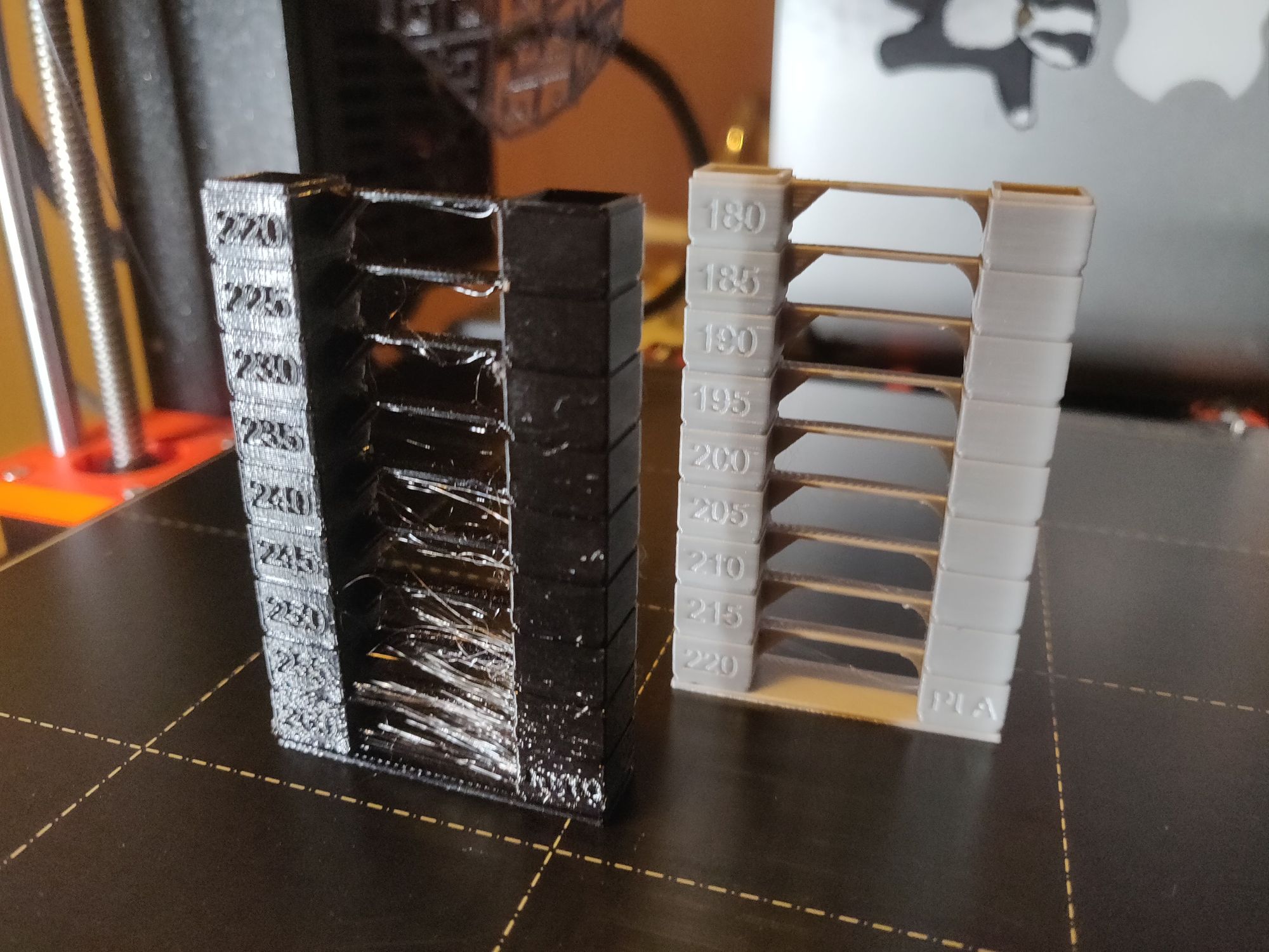 korruption Akvarium coping Printing a Temp Tower to get better quality 3D prints