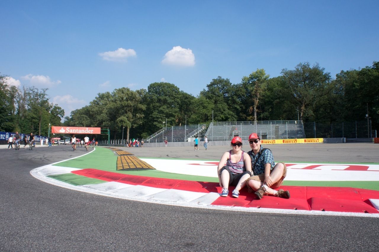 Hot F1 at Monza