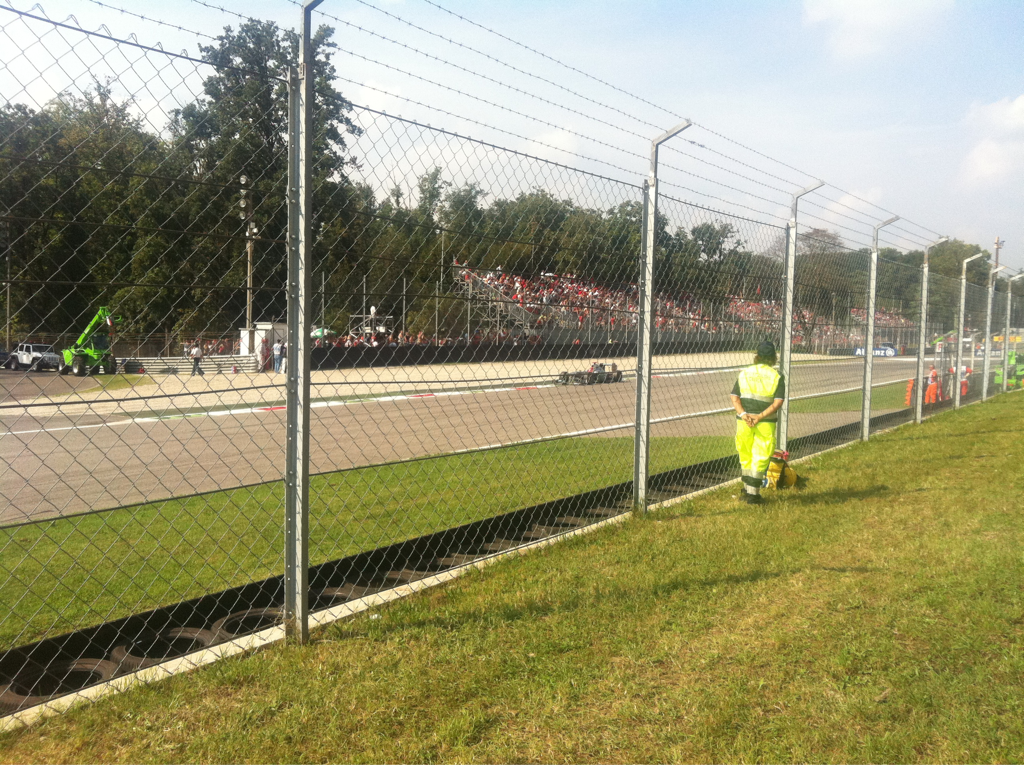 Ready for the F1 at Monza
