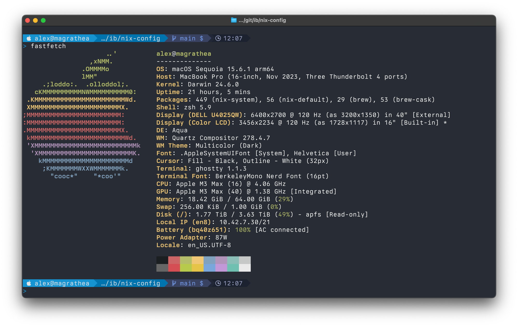 My Terminal and Editor Theming