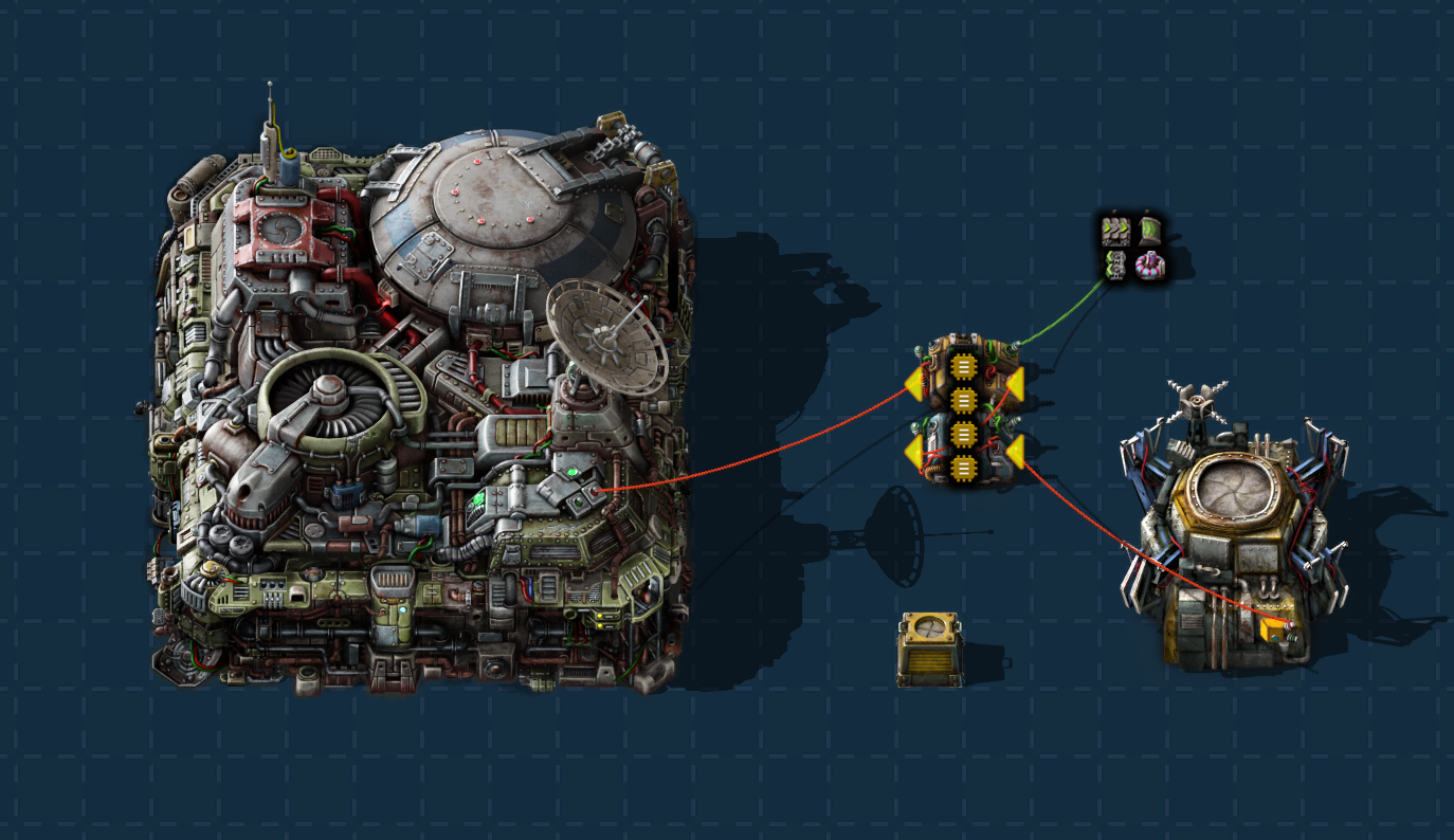Factorio: Controlling imports from Space